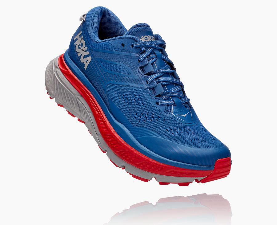 Tenis Trail Hoka One One Masculino Azuis - Stinson Atr 6 - 208-IVDQWR